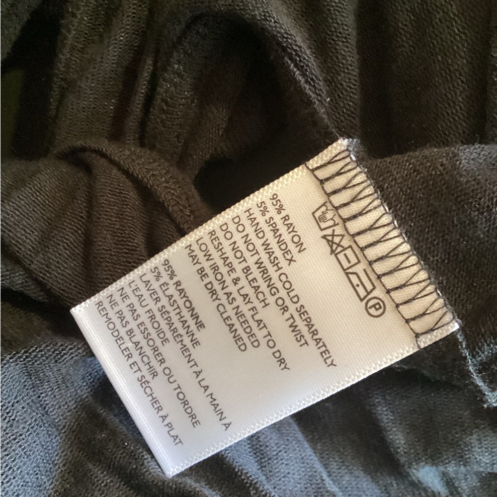 NWOT UO silence + noise Racerback Hi-Lo Tank Black Women's Size Small - Picture 10 of 10